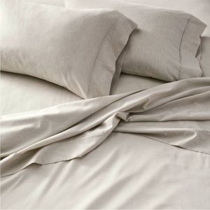Hearth & Hand Magnolia Melange Sheet Set Gray (Queen)